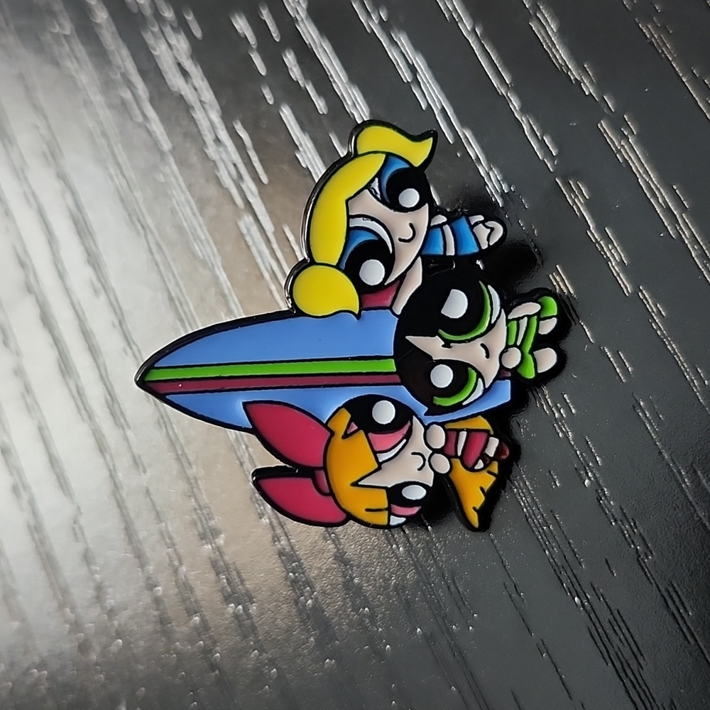 Cartoon Network Powerpuff Girls Enamel Pin
